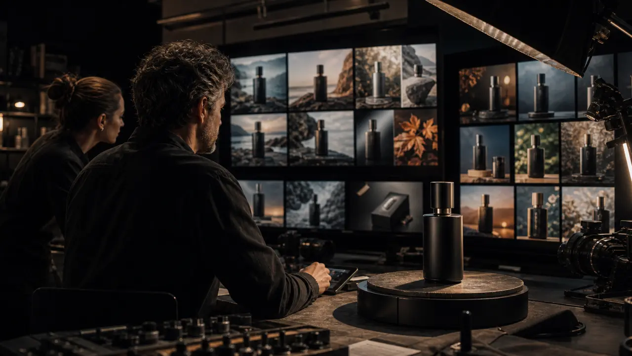 A premium product studio turns one product into multiple lifestyle and detail images.