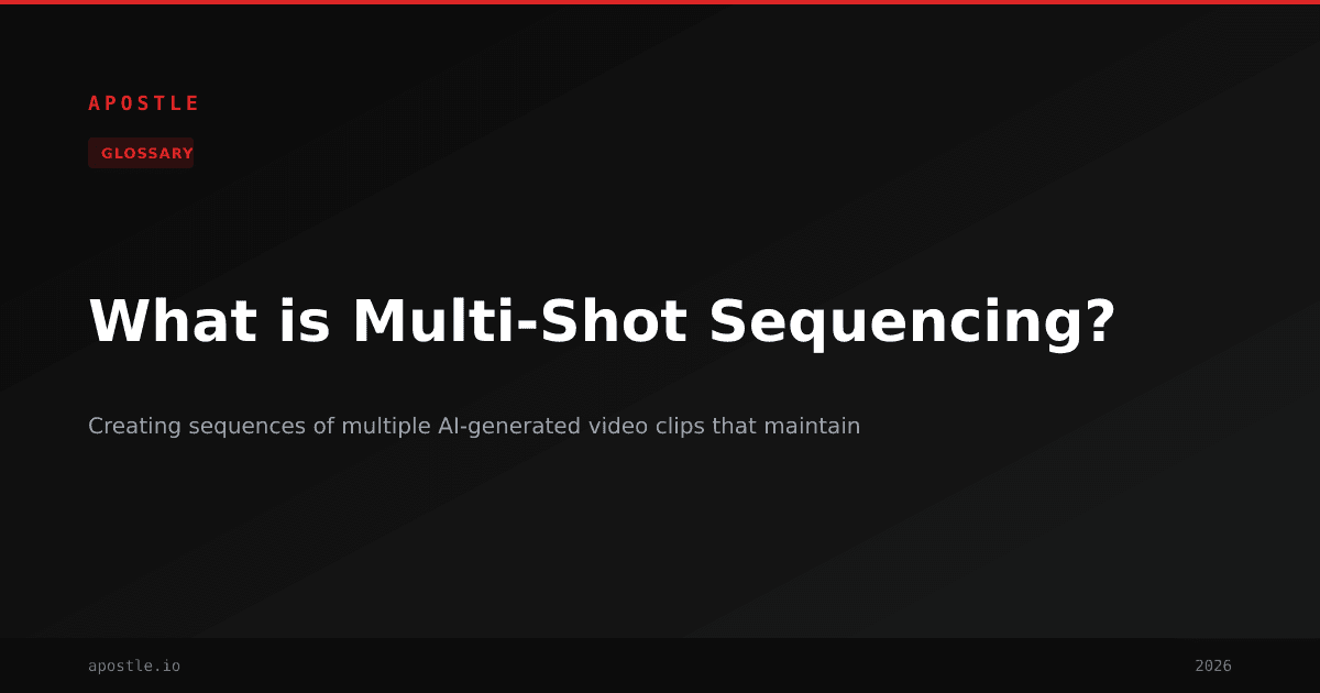 Multiple Direct Shot What is Multi-Shot Sequencing? | AI Video Glossary | Apostle
